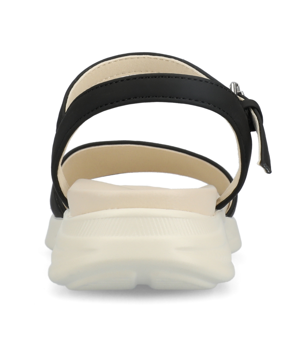 Shop Journee Collection Women's Jaylee Comfort Footbed Sandals In Black