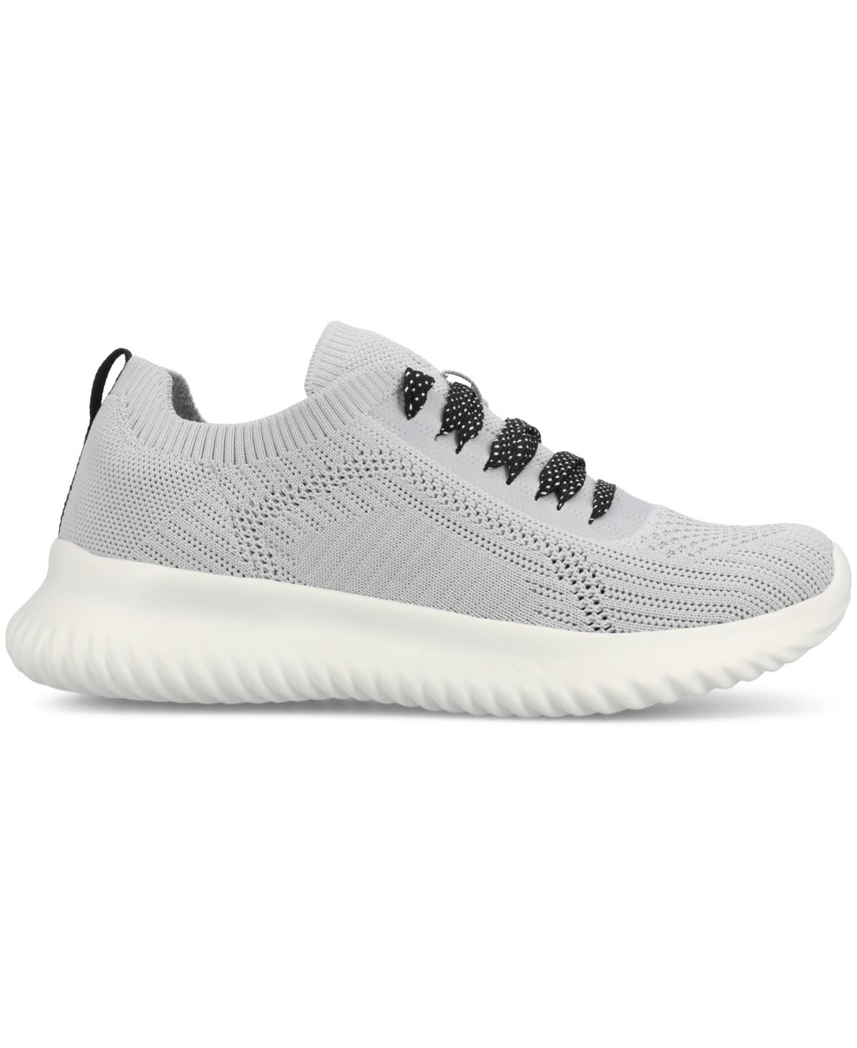 Journee Collection Women's Brena Lace Up Sneakers In Gray