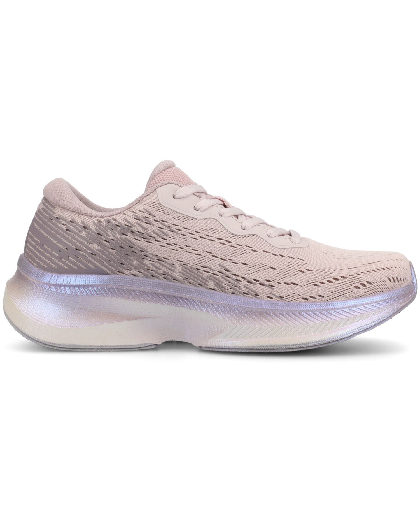 Женские кроссовки Journee Collection Blume Lace Up Platform, цвет: Сиреневый — фото 2