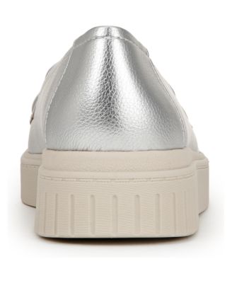 Women's Geneva Closed Round Toe Platform Penny Loafers