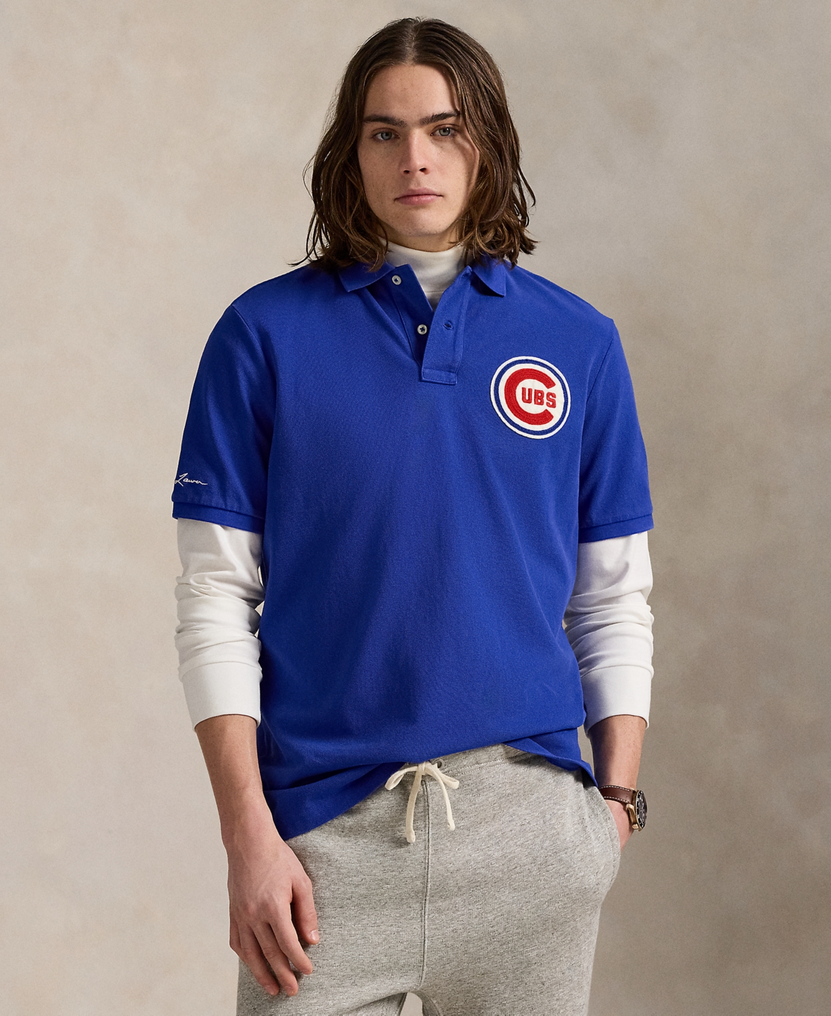 Polo Ralph Lauren Fleece Athletic Pant In Cruise Royal
