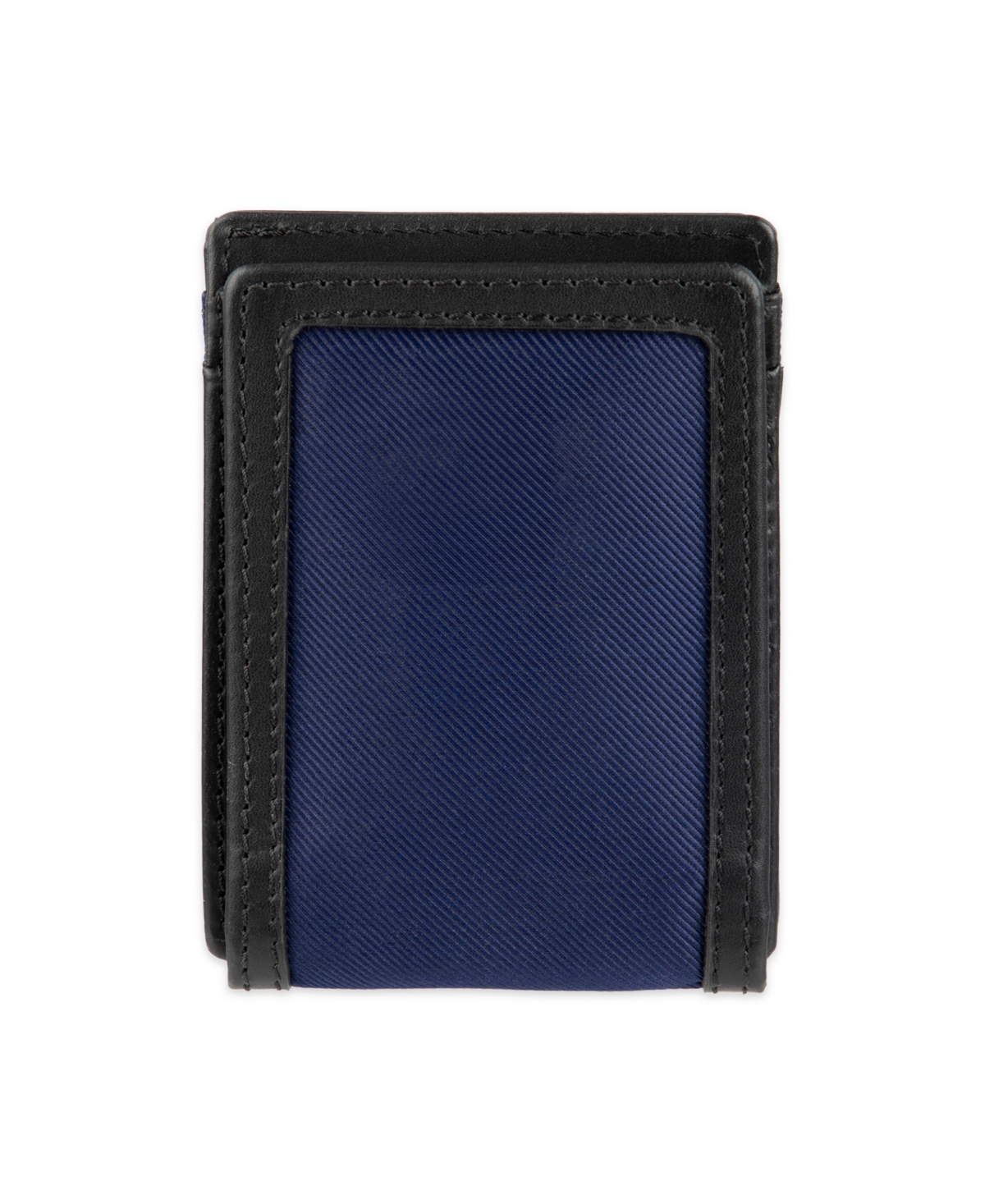 Tommy Hilfiger Men's Overlay Passcase Wallet In Black