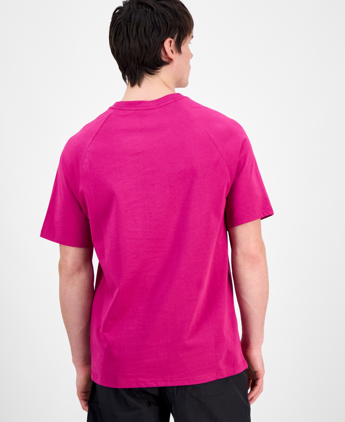 Hugo Boss Boss By  Logo T-shirt, Created For Macy's In Medium Pink