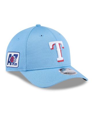 New Era - Men's Light Blue Texas Rangers 2025 Spring Training 9FORTY Adjustable Hat