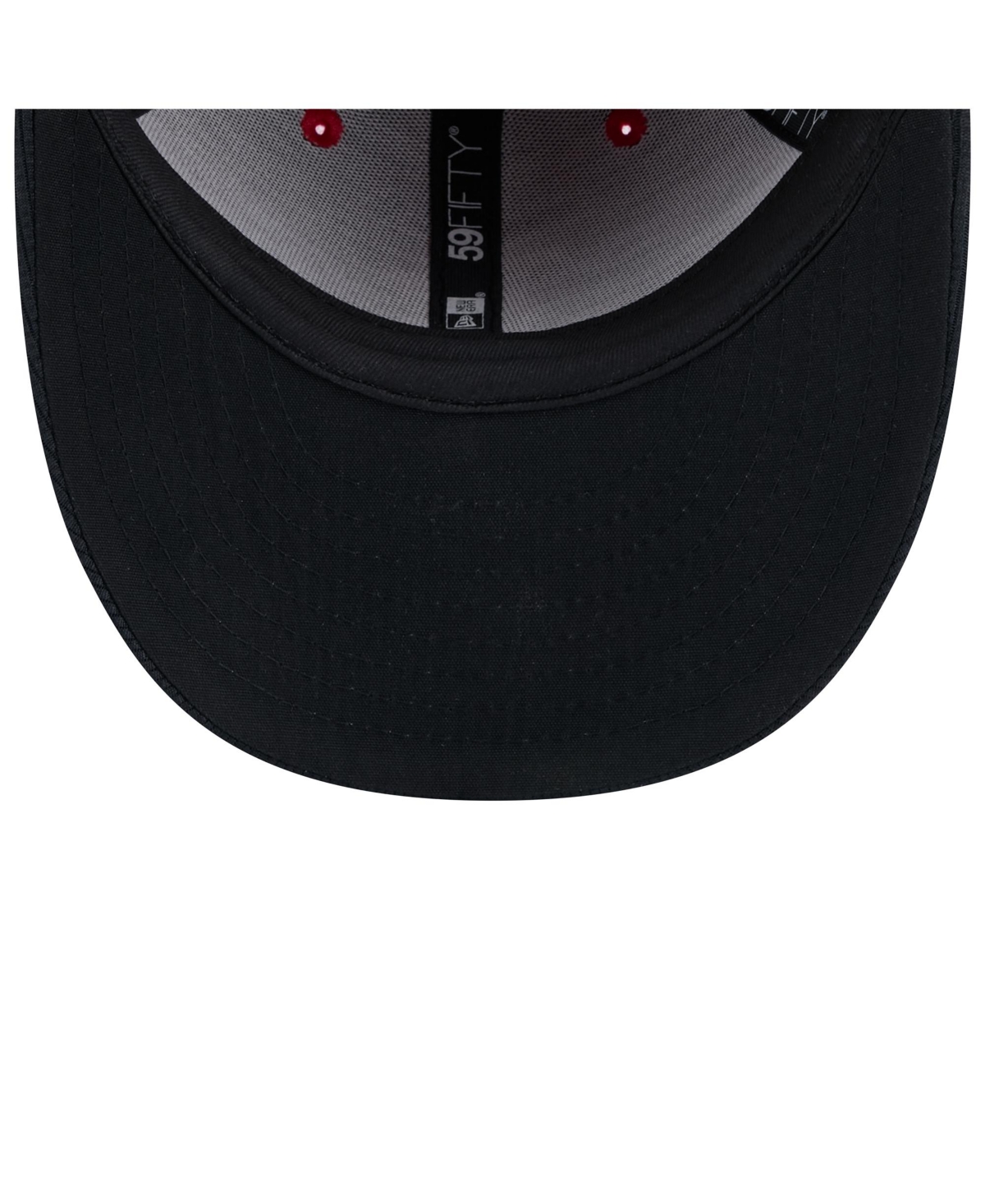 NEW ERA MEN'S RED/NAVY BOSTON RED SOX 2025 SPRING TRAINING LOW PROFILE 59FIFTY FITTED HAT 