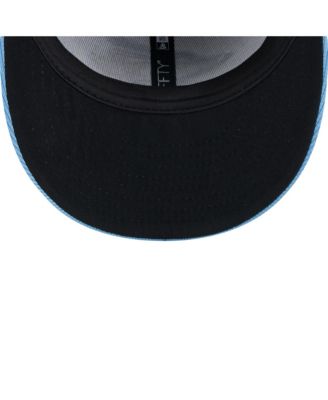 Мужская белая/пудрово-голубая шапка New Era Toronto Blue Jays 2025 для весенних тренировок с низким профилем, 59-дюймовая приталенная шляпа