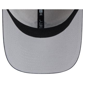 Мужская кепка New Era серого/темно-синего цвета New York Yankees 2025 для весенних тренировок 39-ГО РАЗМЕРА.