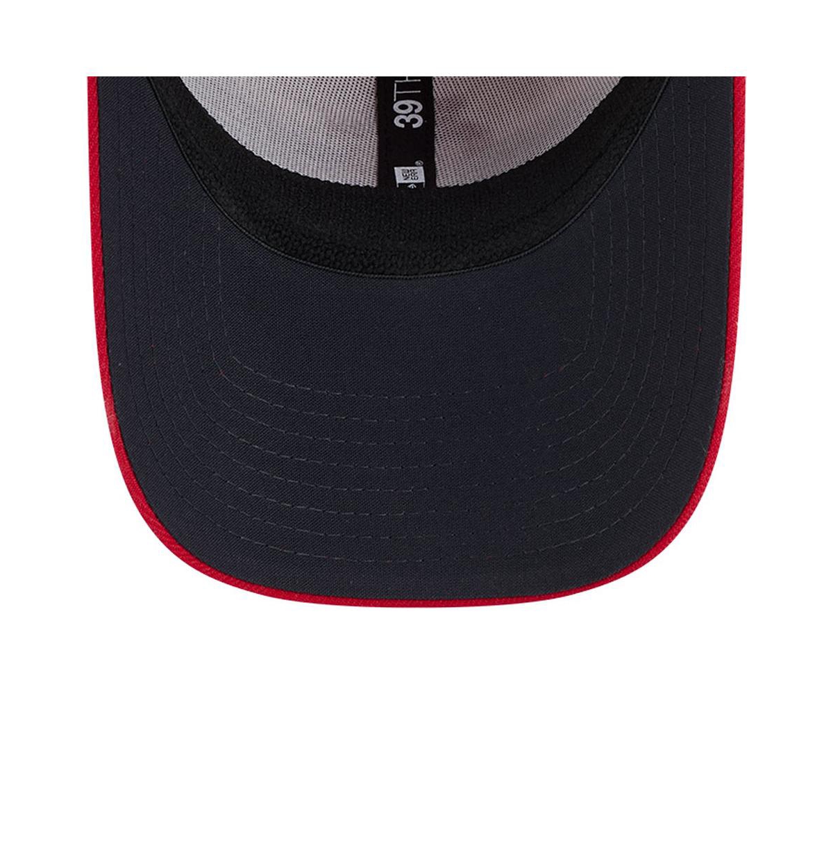 New Era Men's Navy/red St. Louis Cardinals 2025 Spring Training 39thirty Flex Hat In Navy,red