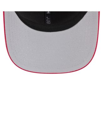 Мужская красная шапка дальнобойщика New Era Red St. Louis Cardinals 2025 для весенних тренировок на 9 дней с эластичной застежкой