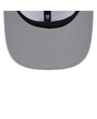 Мужская белая кепка New Era New York Yankees 2025 для весенних тренировок 9SEVENTY COOLER с эластичной застежкой