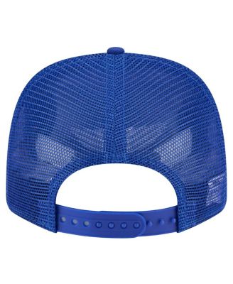 Мужская синяя кепка New Era New York Knicks с нашивкой Victory Grove Circle Patch 9SEVENTY, регулируемая по размеру