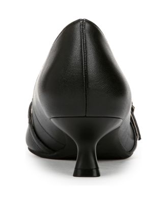 Women's Madelyn Mary Jane Pointed Toe Kitten Heel Pumps