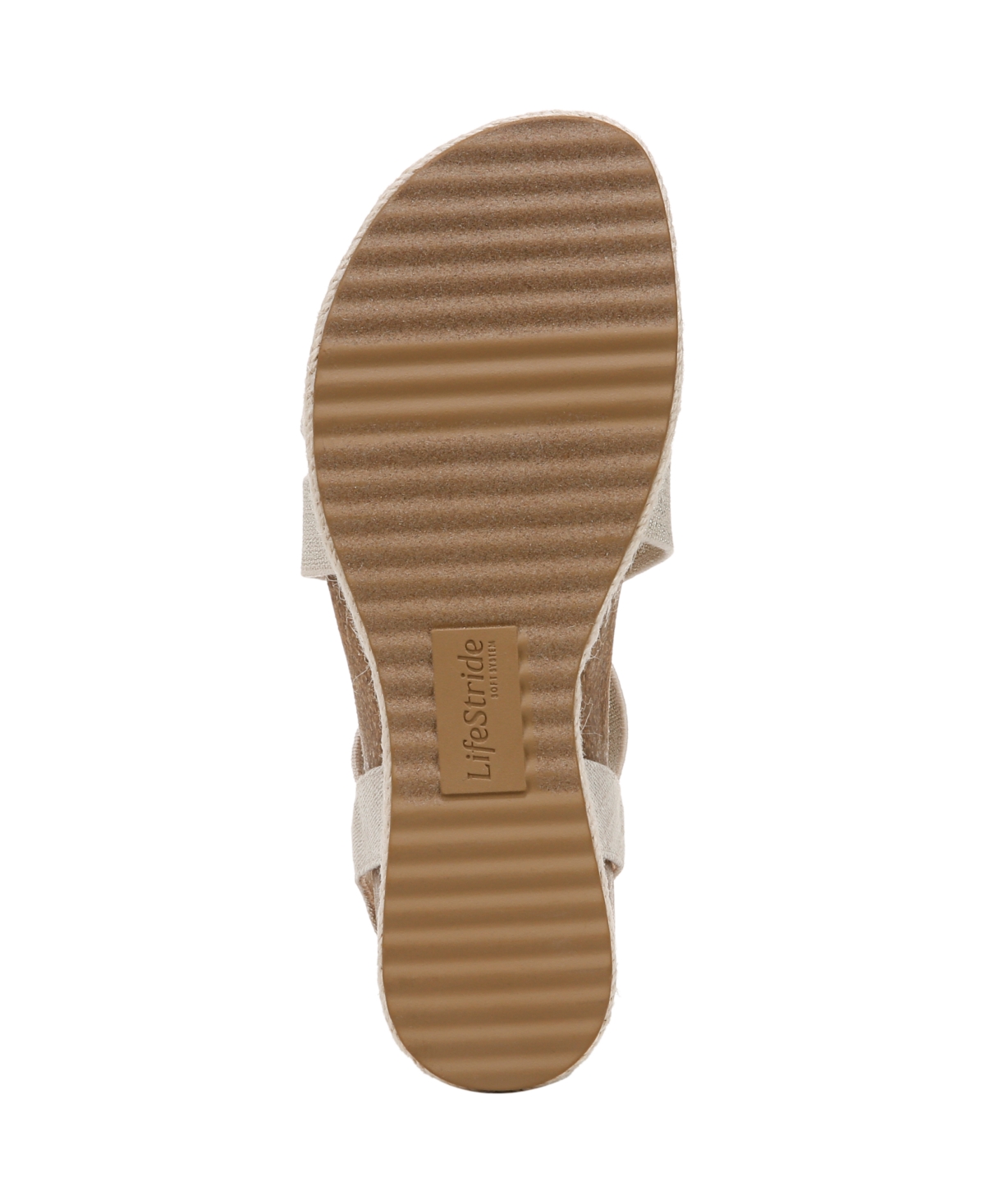 LIFESTRIDE WOMEN'S BREEZE STRAPPY WEDGE SANDALS 