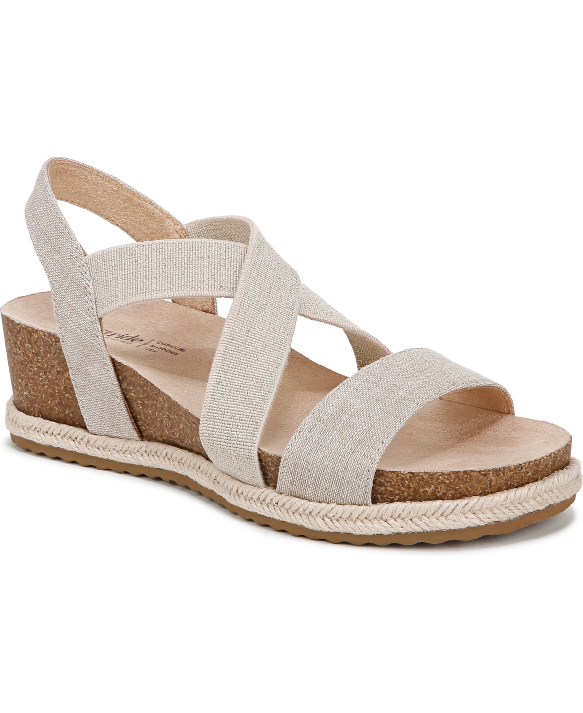 LIFESTRIDE WOMEN'S BREEZE STRAPPY WEDGE SANDALS 