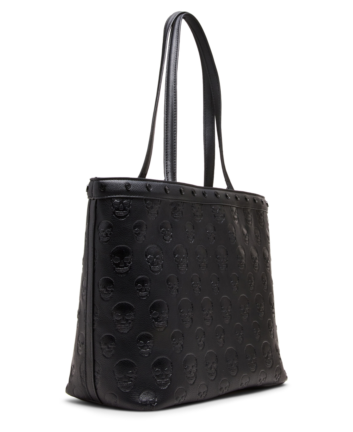 BETSEY JOHNSON SKULL BOSS MEDIUM TOTE BAG 