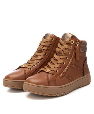 Carmela Collection Leather Sneaker Booties By Xti