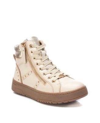 Carmela Collection Leather Sneaker Booties By Xti