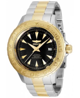 Мужские часы Invicta 2308 Pro Diver с автоподзаводом и черным циферблатом с 3 стрелками