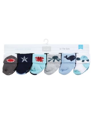 24-Pack Comfort Terry Socks Set