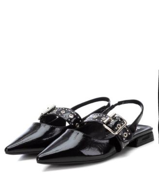 Women's Wide Bucke Flats