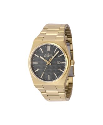 Мужские кварцевые часы Invicta 48397 Speedway с угольным циферблатом и 3 стрелками