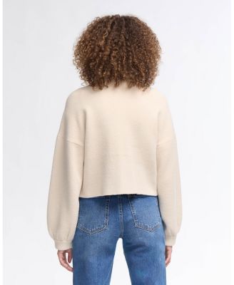 Женское укороченное пальто NVLT с карманами из искусственной кожи