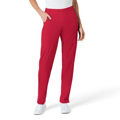 Petite W123 Flat Front Cargo Scrub Pant