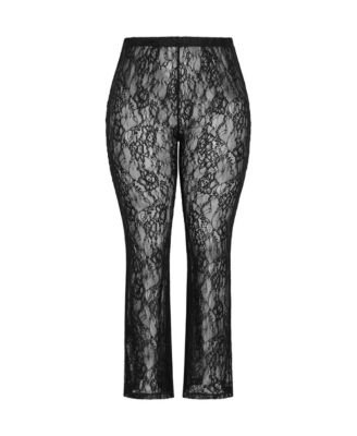 Июньские брюки большого размера