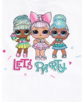 Girls T-Shirt Skirt and Bag 3 Piece Outfit Set