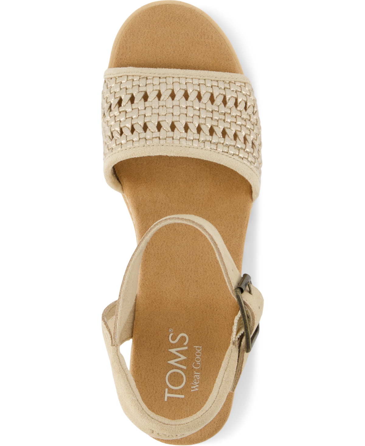 TOMS WOMEN'S DIANA PLATFORM WEDGE SANDALS 