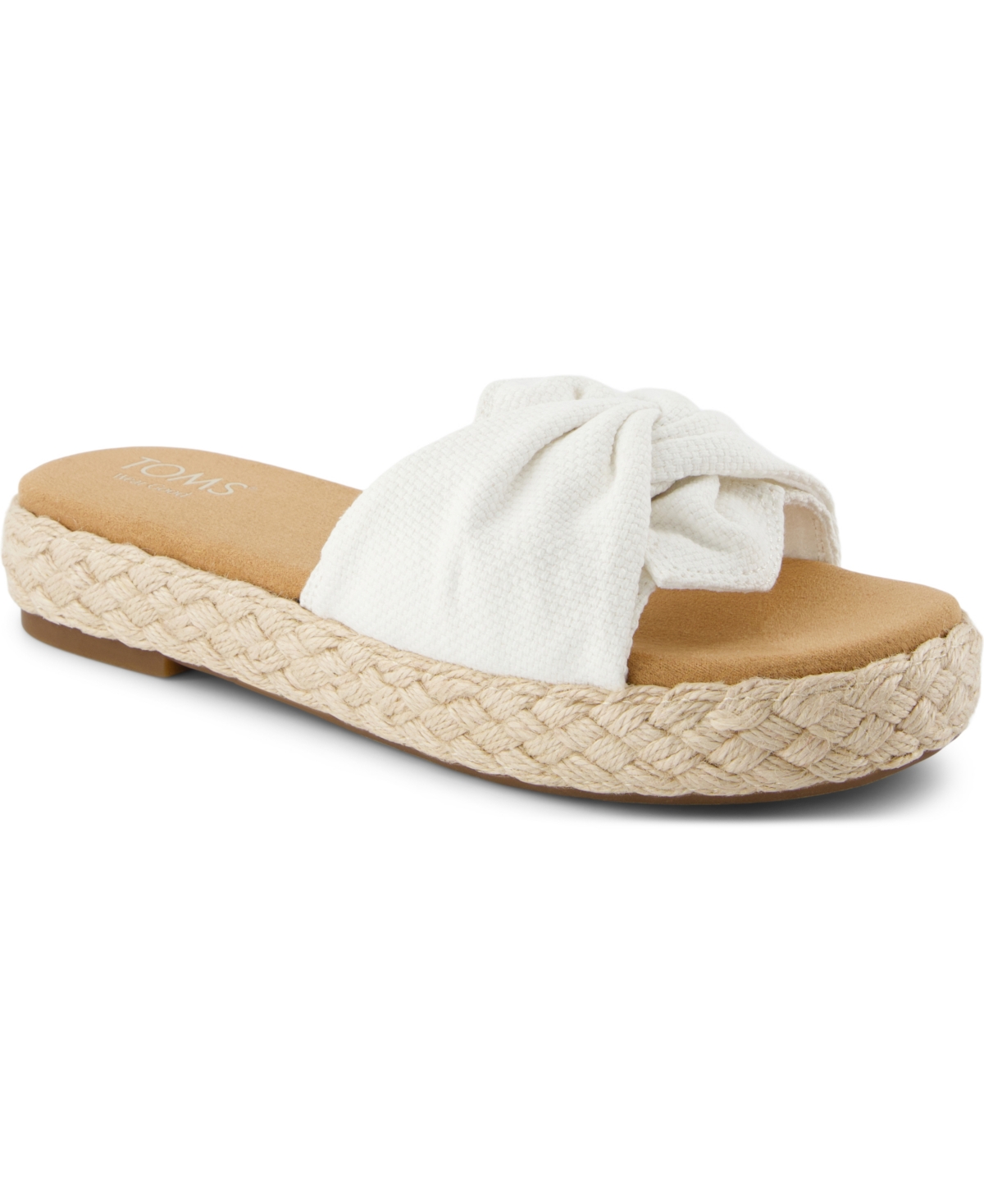 Women's Abby Slide Slip-On Sandals - Flame Beachside Woven, Knot