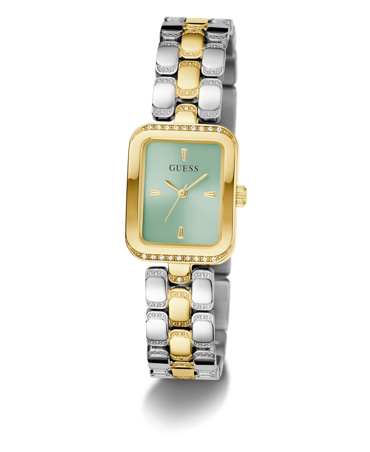 Guess Women's Analog Two-tone Steel Watch, 22mm In Two-tone