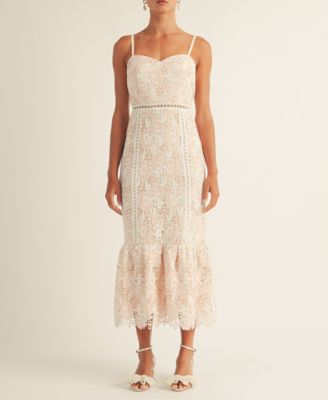 Женское кружевное миди-платье Jenna от RISE STUDIO, INC