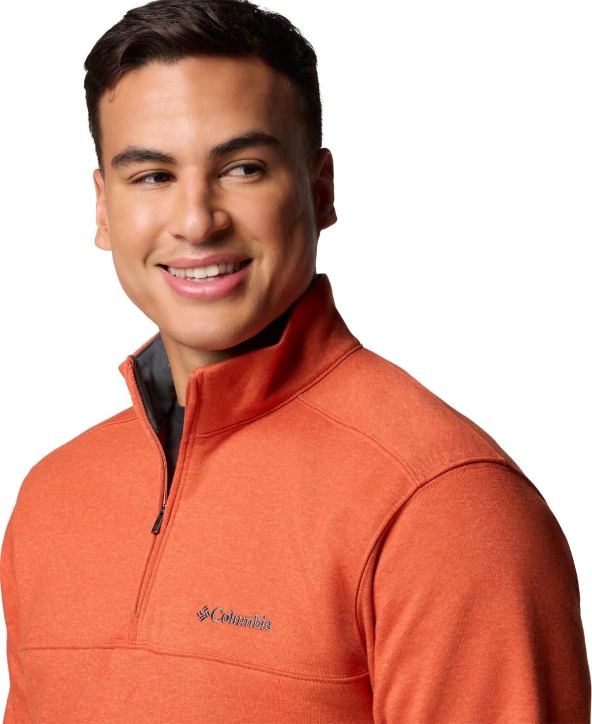 COLUMBIA MEN'S HART MOUNTAIN II QUARTER-ZIP FLEECE SWEATSHIRT 