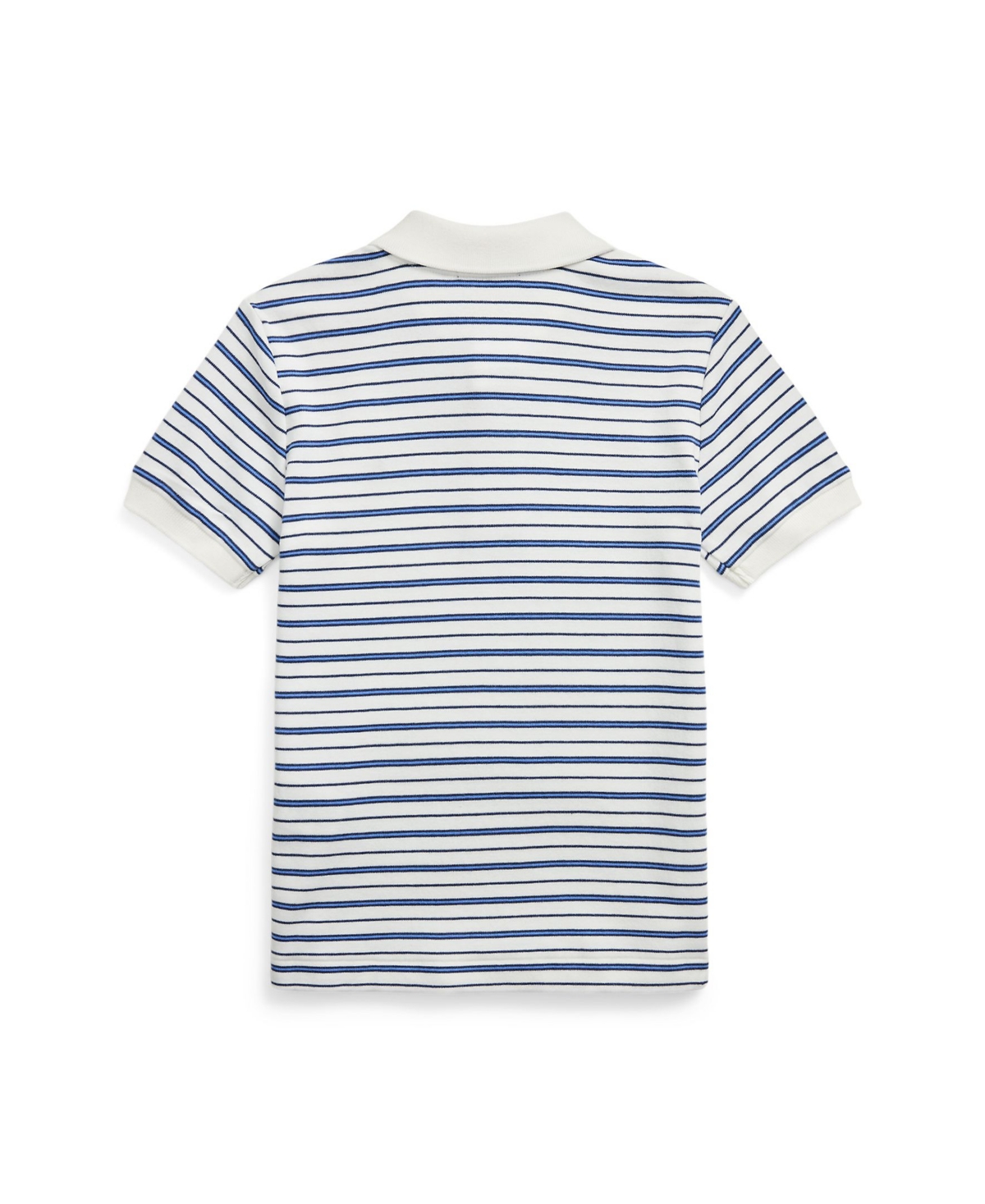 Polo Ralph Lauren Toddler And Little Boys Striped Soft Polo Shirt In White Multi