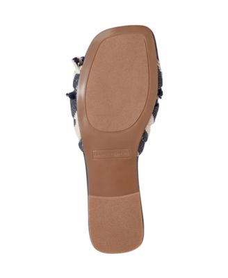 Women's Orbit Knotted Flat Slide Sandals