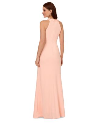 Миниатюрное платье на бретелях с розочками от Адрианны Папелл 