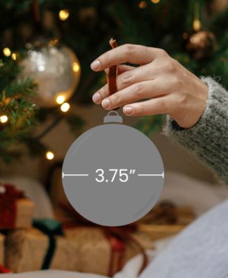 9ct Silver and Pink Multi-Finish Ball and Onion Shaped Christmas Ornaments 4" 100mm