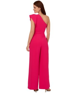 Женский комбинезон с розеткой на одно плечо от Adrianna Papell