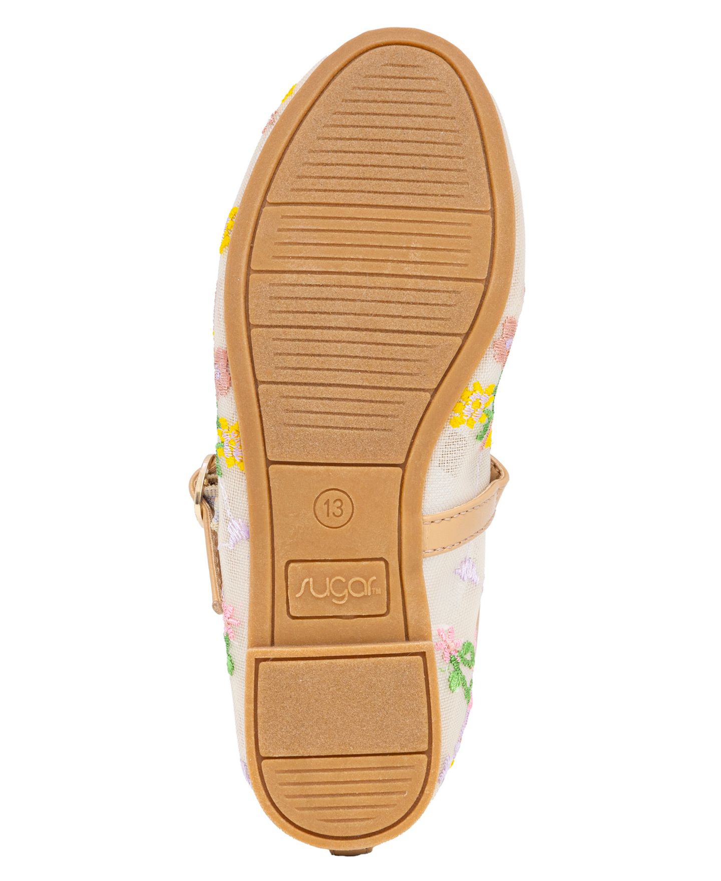 Балетки Sugar Nillah Ballet Flat для девочек, цвет: Кремовый — фото 4