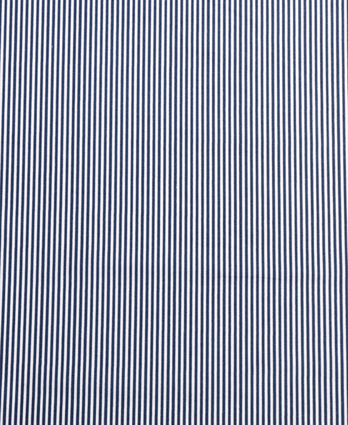 Nautica Closeout!  Cotton Percale 3-piece Sheet Set, Twin Xl In Penny Pinstripe Navy