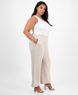 Облегающие брюки средней посадки Kasper Plus Size