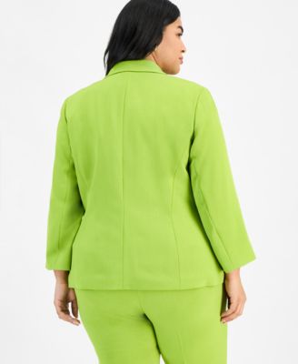 Блейзер с завязками на рукавах Kasper Plus размера 3/4 