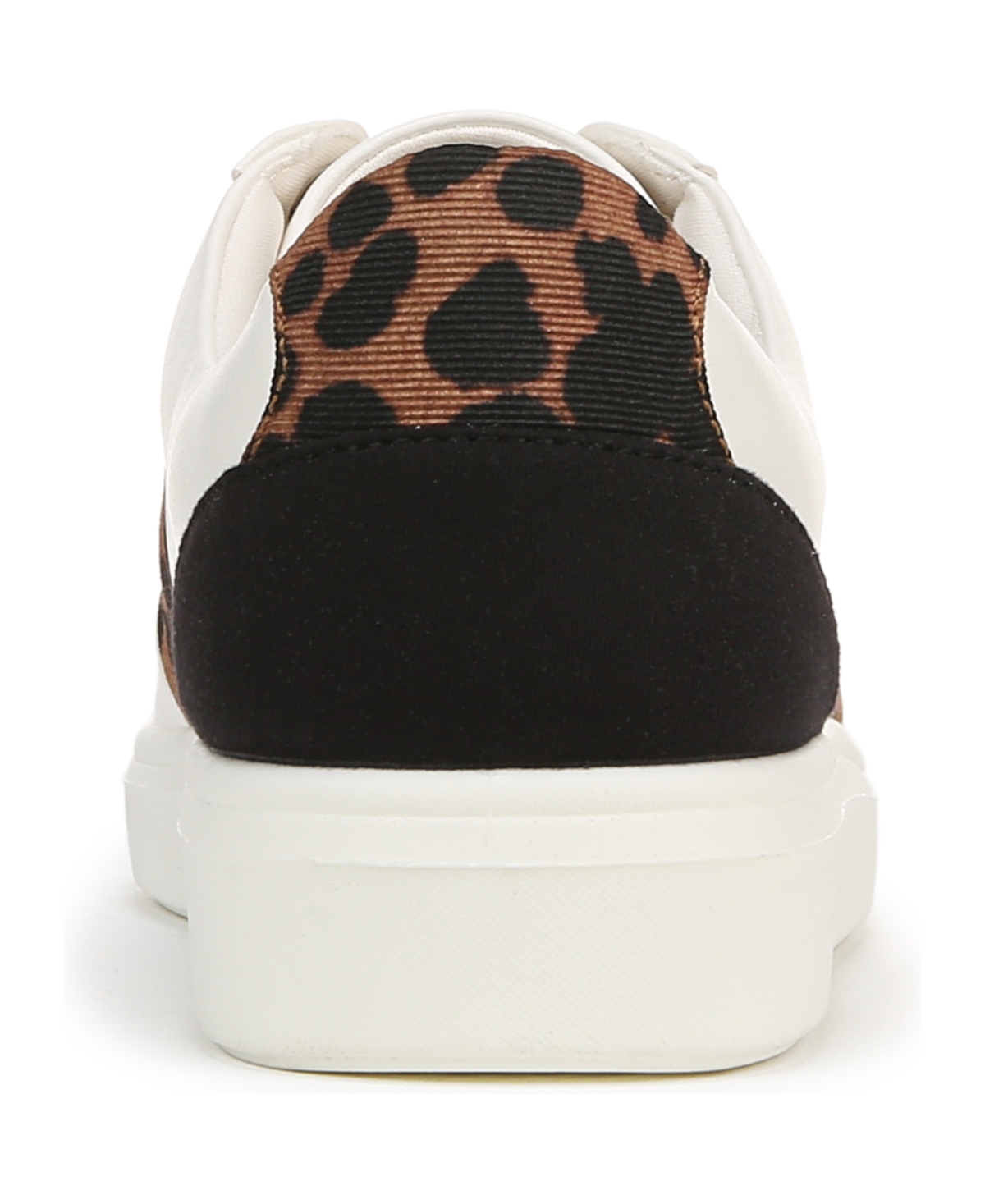 Bzees Happy Friday Sneaker In White,leopard Faux Leather