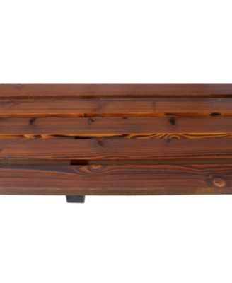 Streamdale 2-Person Wagon Wheel Bench for Outdoor & Patio