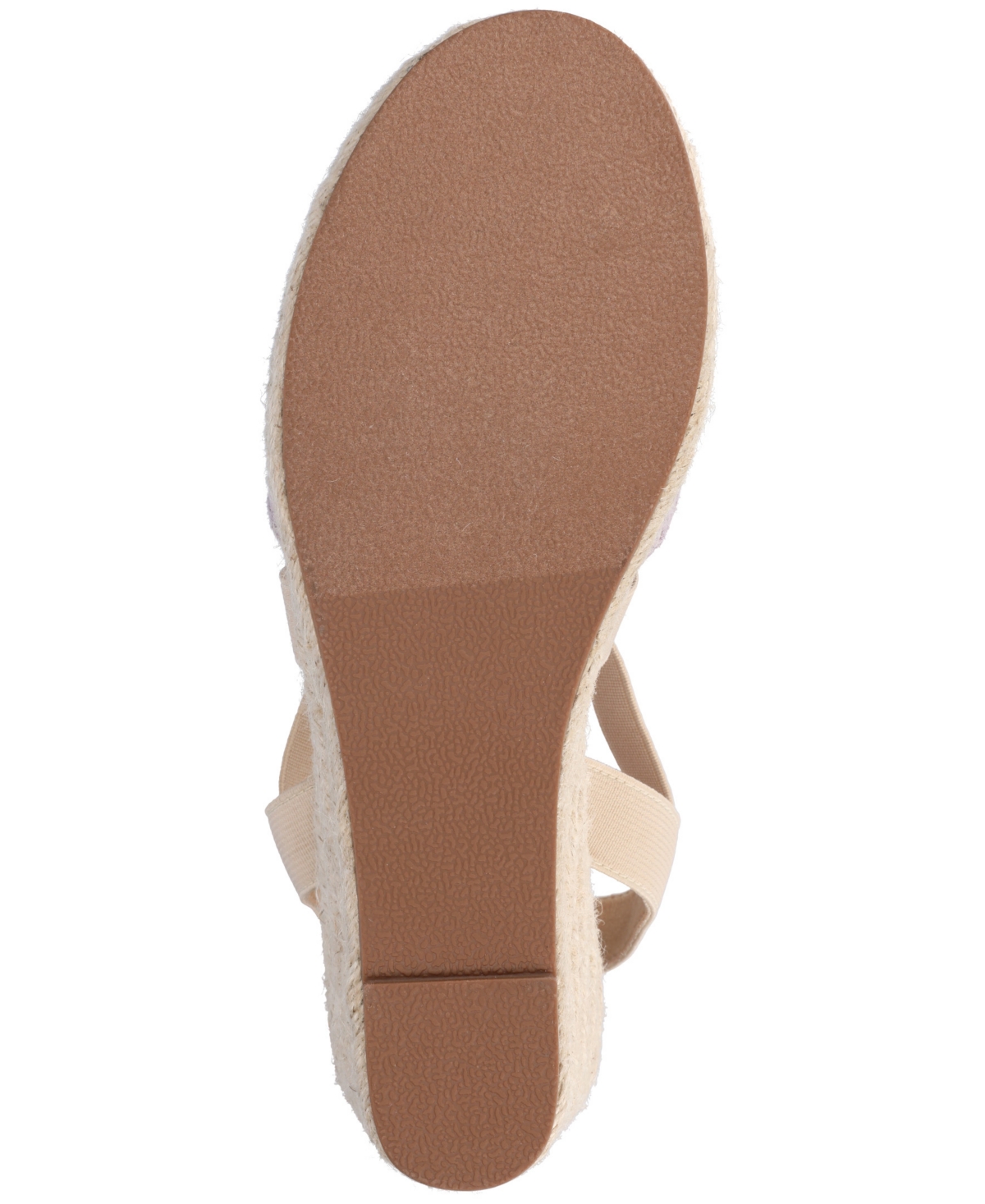 Shop Journee Collection Women's Ashlee Espadrille Platform Wedge Sandals In Lilac