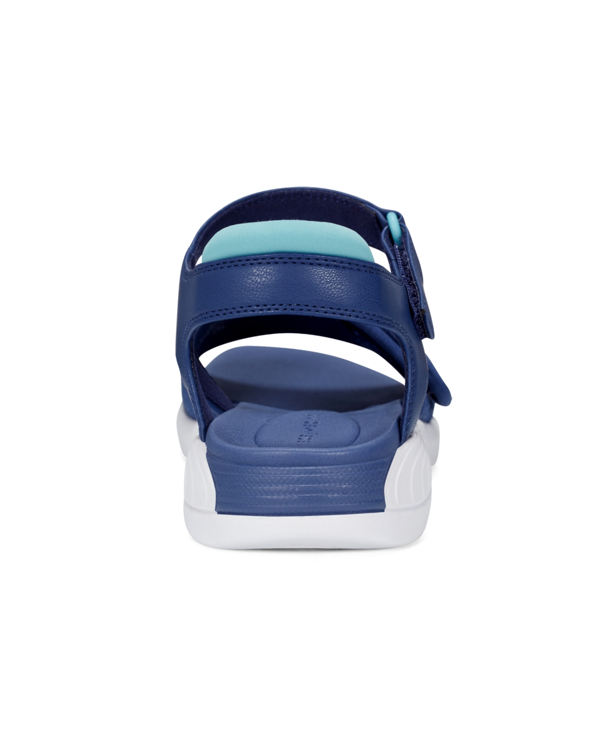 Shop Easy Spirit Women's Tayton Lightweight Sporty Flat Sandals In Dark Blue