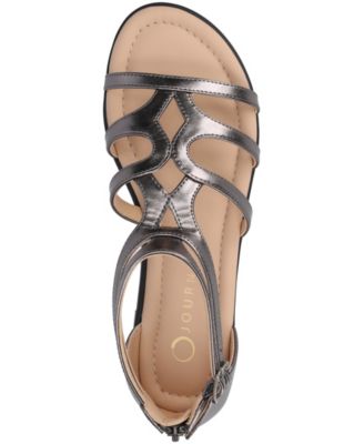 Women's Genneva Zipper Flat Sandals