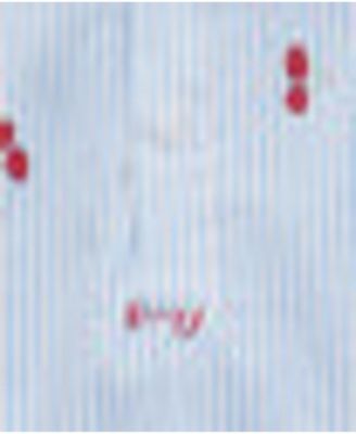 Baby Girls Printed Stretch Poplin Bodysuit Dress