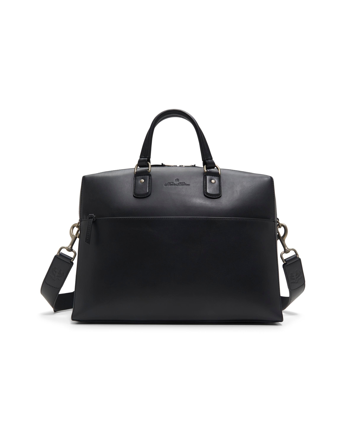 Santa Fe Zipper Briefcase - Black